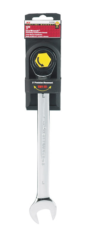Ace Pro Series GearWrench 1 in. X 1 in. SAE Flex Head Combination Wrench 13.1 in. L 1 pc