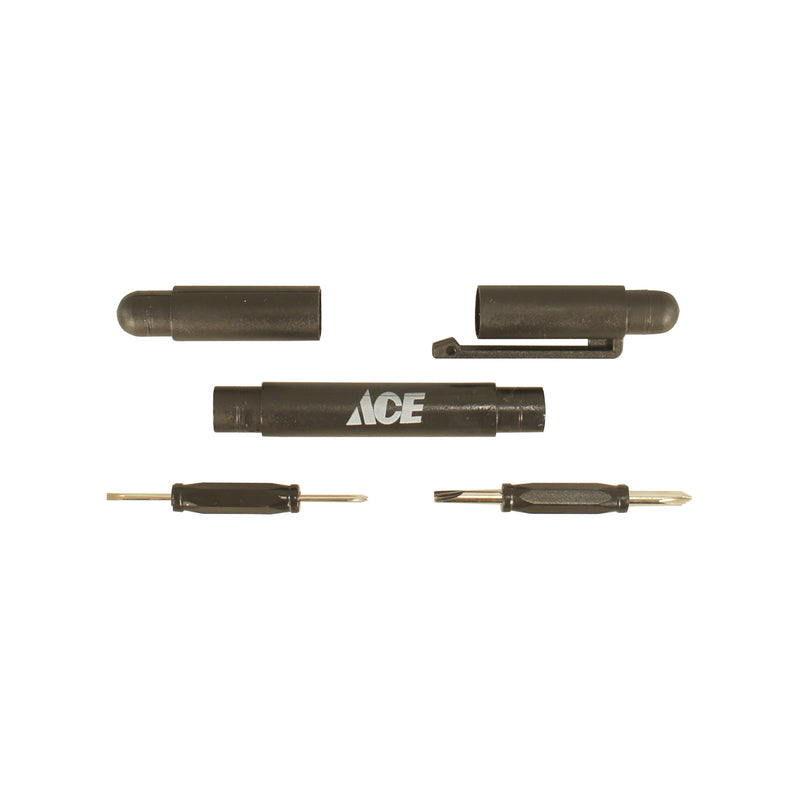 Ace Phillips/Slotted 4-in-1 Pocket Screwdriver 6 in., Pack of 36