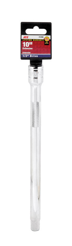Ace 10 in. L X 1/2 in. drive SAE Extension Bar 1 pc