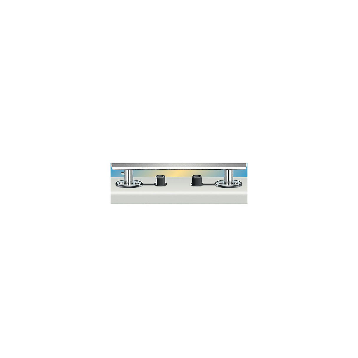 Magma T10-526 ″Dual″ Locking Flush Deck Socket (HD) Mount For all ChefsMate, Newport, Catalina, Monterey Grills and Dual Mount Tables