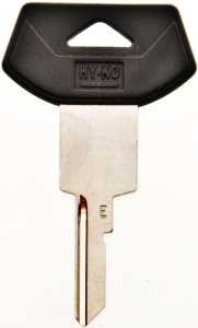 Hy-Ko 12005B78 Key Blank, Brass, Nickel, B78 Key Number, Pack of 5