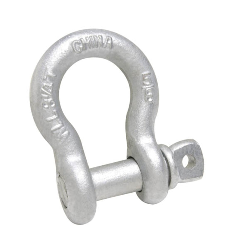Shackle Scrw Pin Ht Galv 3/8In