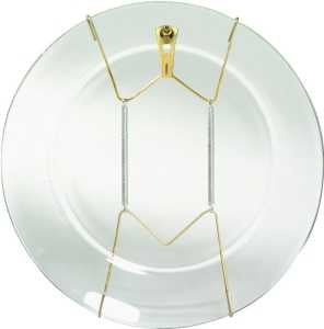 Hillman 50471 Plate Hanger, Steel, Brass/Gold