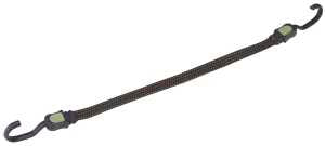 ProSource FH92106-2 Stretch Cord, 17 mm Dia, 20 in L, Polypropylene, Camouflage, Hook End, Pack of 10