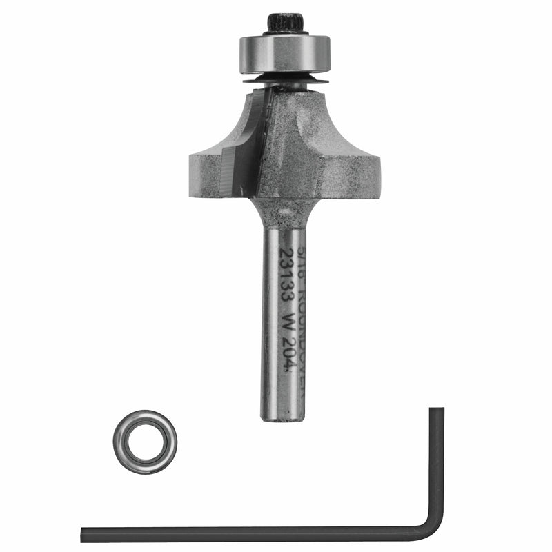 Vermont American 1-1/8 in. D X 5/16 in. X 2-1/4 in. L Carbide Tipped Round Over Router Bit