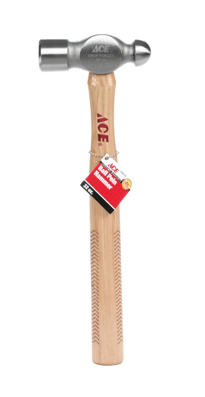 Ace 32 oz Ball Pein Hammer Steel Head 15.94 in.