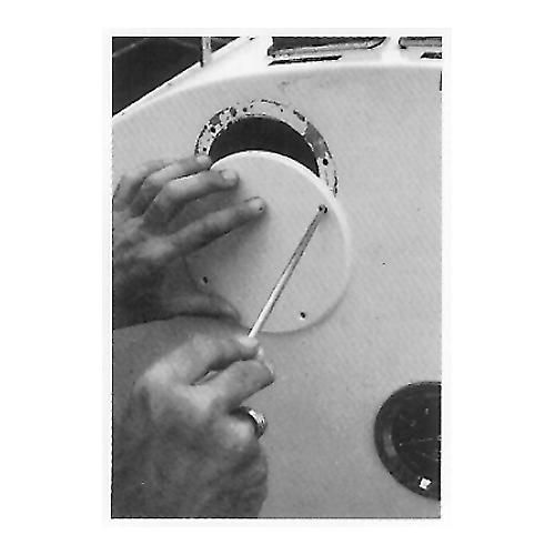 Coverplate 5 White W/O Screws