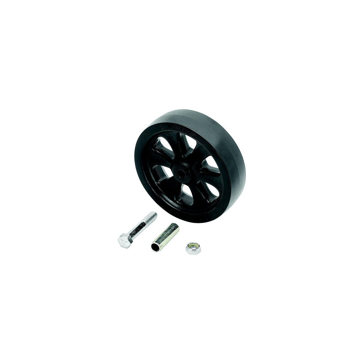 Fulton 0933323S00 Black 8" Jack Wheel Kit