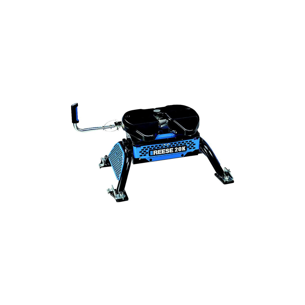 Reese 30890 M5 Series Fifth Wheel Complete Hitch for GM OE Puck System, 20,000 Lb.