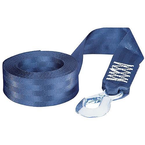 Winch Strap w/Hook 2″ x 20'
