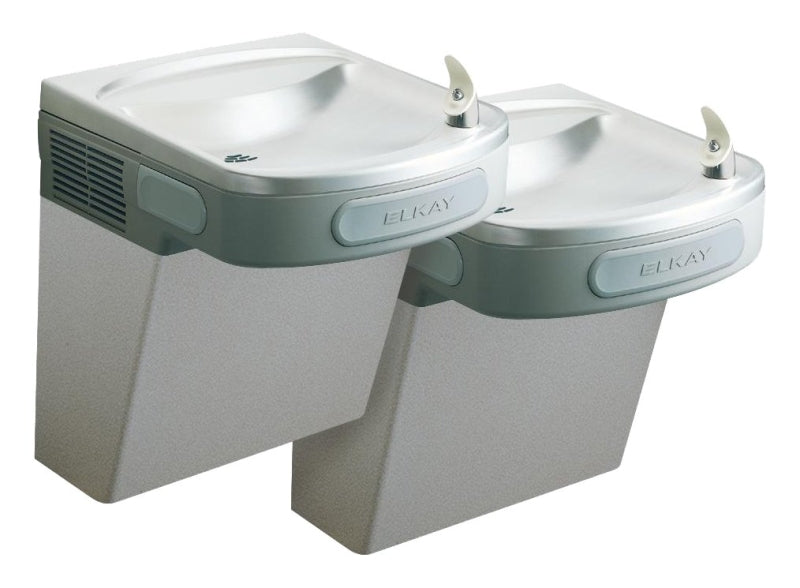 Elkay EZSTL8LC Water Cooler, 8 gph Cooler, Steel, Gray