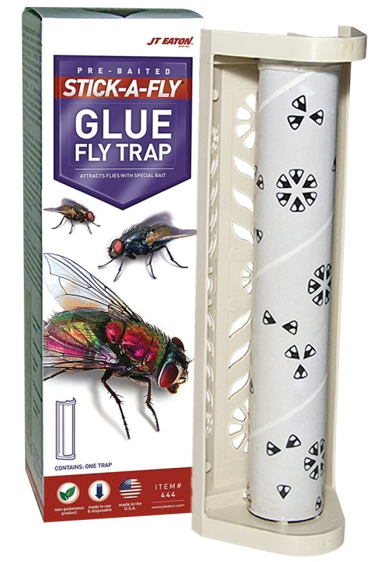J.T. Eaton Stick-A-Fly 444 Fly Trap, Solid, Petrol, 1 Pack