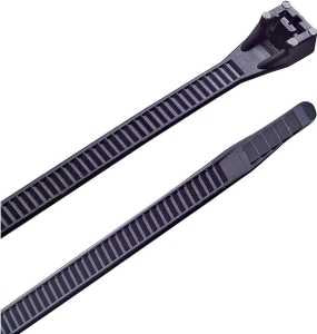 Gardner Bender 46-436UVB Cable Tie, 6/6 Nylon, Black, 36 in L, 50/PK