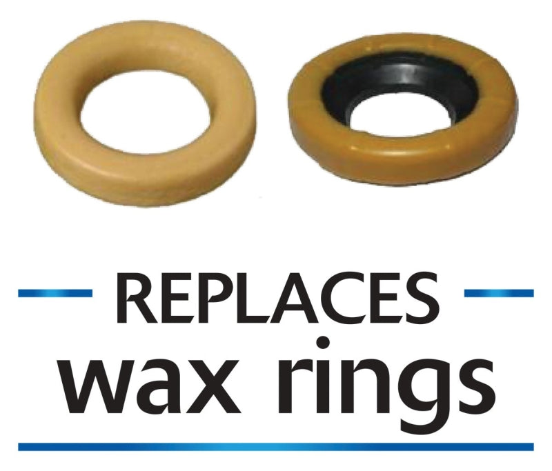 Korky 6000BP Toilet Seal Kit, Foam/Rubber, Red, For: 3 in, 4 in Drain Pipes