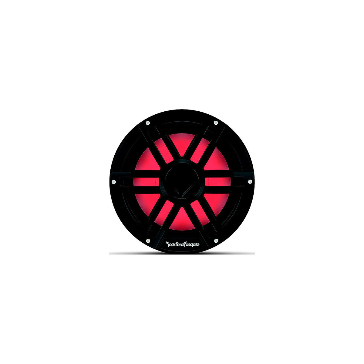 Rockford Fosgate M1D410B DVC 2? Color Optix Marine Subwoofer, 10″ w/ Black Grills