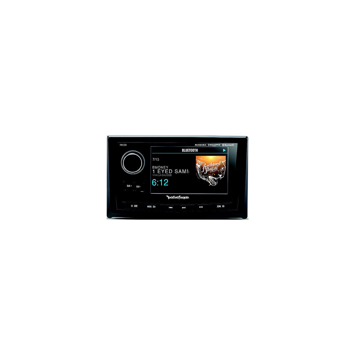 Rockford-Fosgate PMX8DH Punch Marine Full Function Wired 5″ Tft Display Head