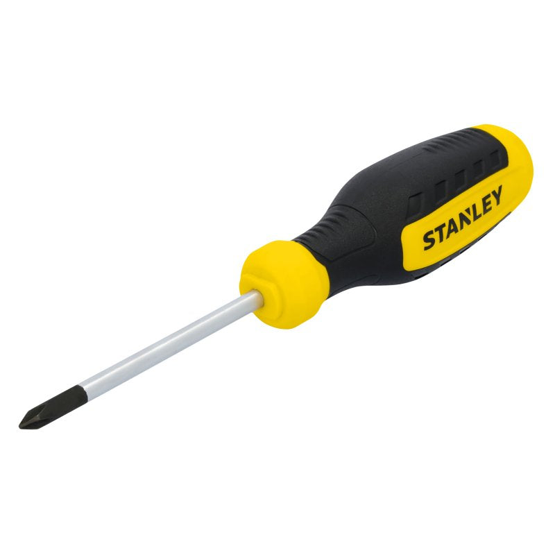 STANLEY STHT60807 Screwdriver, #1 Drive, Phillips Drive, 9.1 in OAL, 3 in L Shank, Comfort-Grip Handle