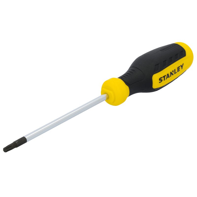 STANLEY STHT60816 Screwdriver, T20 Drive, Torx Drive, 10.1 in OAL, 4 in L Shank, Comfort-Grip Handle