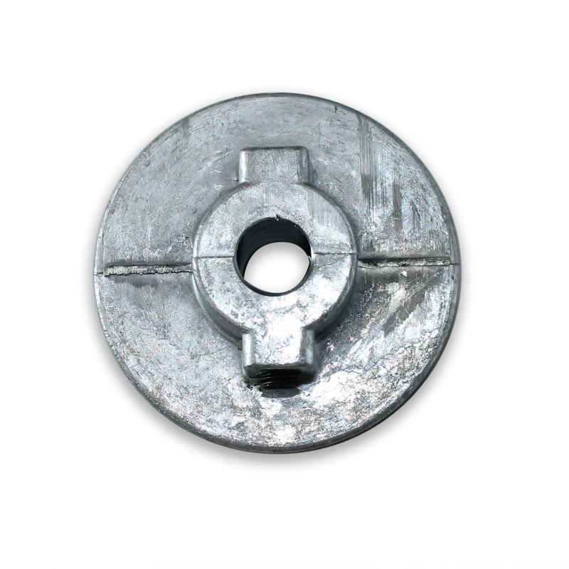 Chicago Die Cast 2-1/4 in. D X 1/2 in. D Zinc Single V-Grooved Pulley