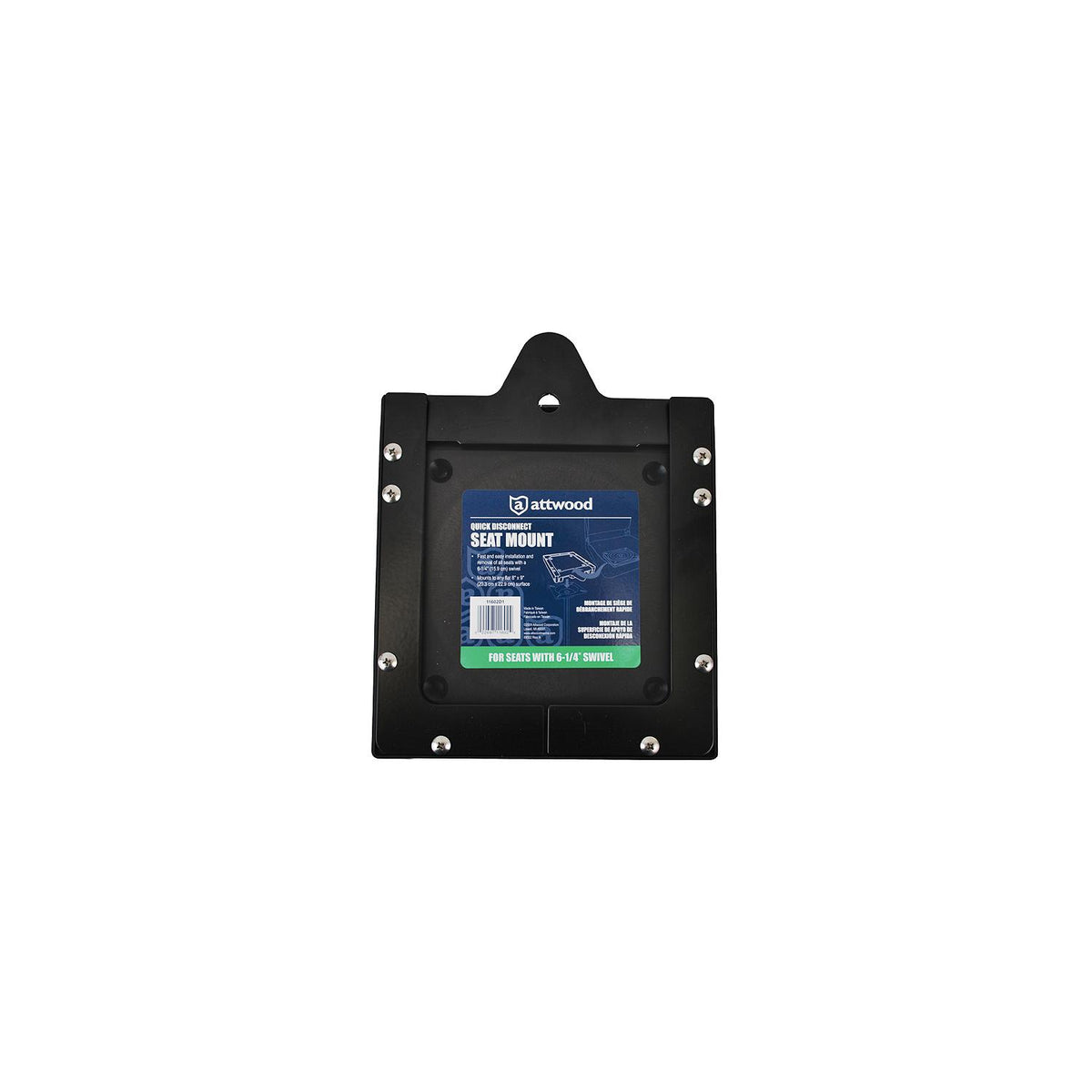 Attwood Quick Disconnect Seat Mount 6-1/4″ Swivel
