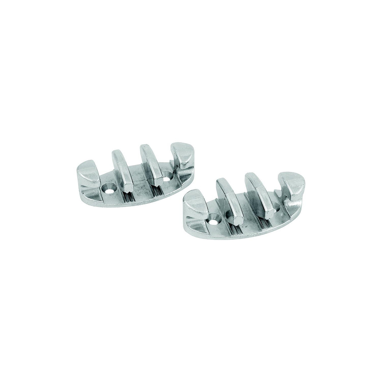 Attwood 3" Zig-Zag Cleat, Zinc Plated (2 Per Pack)
