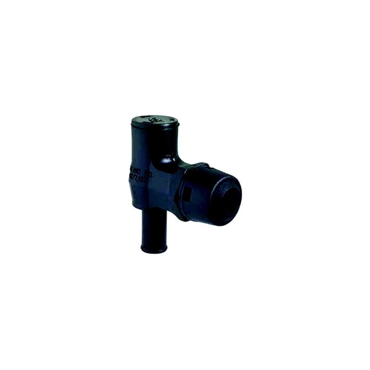 Attwood Fuel Tank Vent 90 Degree Standard Mount for 5/8″ Hose Black