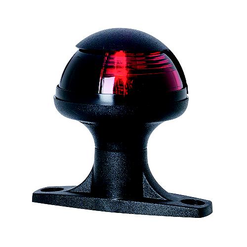 Attwood Pulsar Side Light, Raised Base, Red Lens