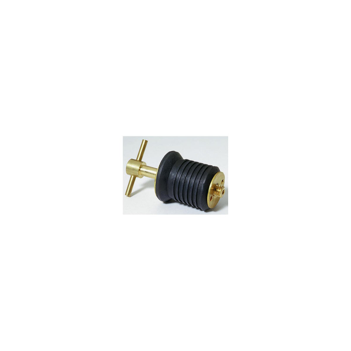 Attwood 1″ Drain Plug with Brass T-Handle w/o Chain