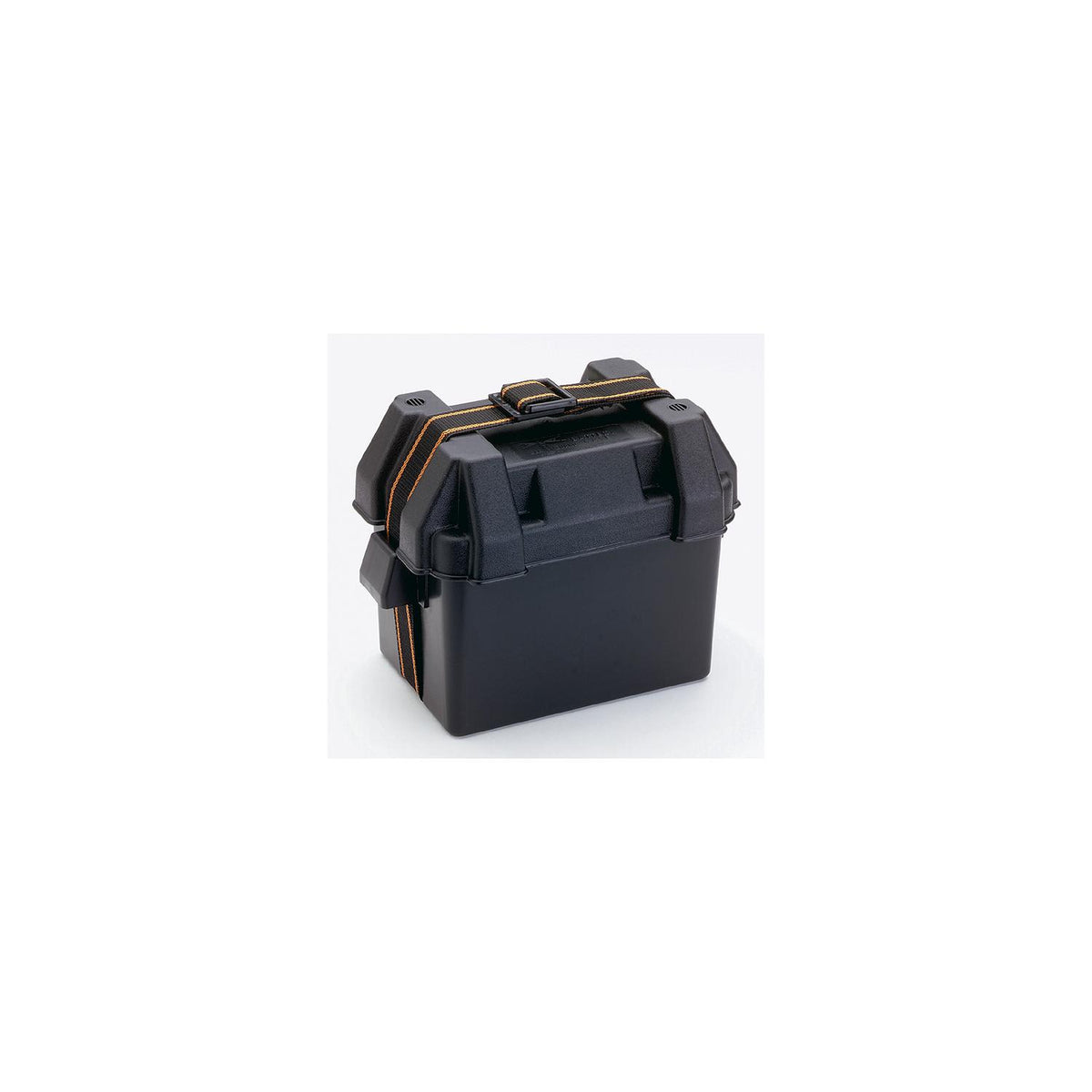 Attwood 90821 Standard Battery Box, Black, Vented - Fits Group 16