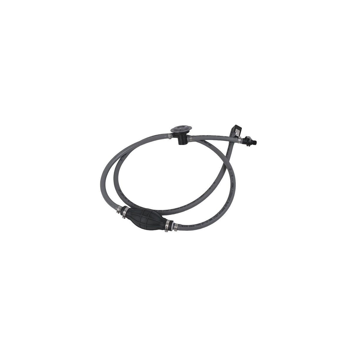 Attwood Fuel Line Hose Kit Universal 3/8″ X 6' With Fuel Demand Valve And Sprayless Connector