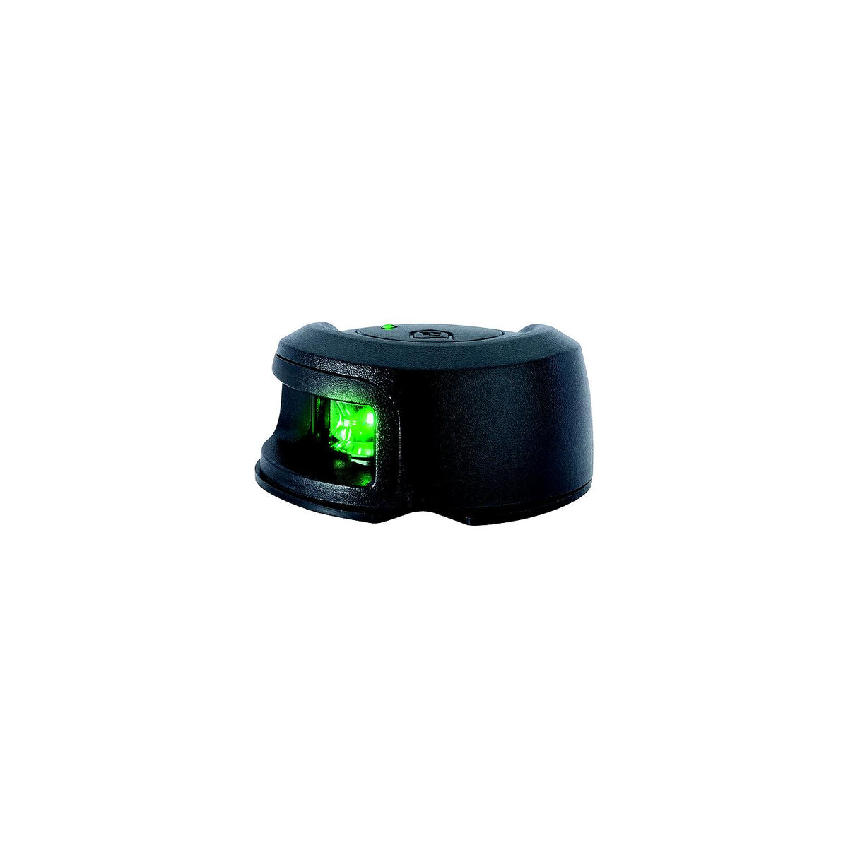 Attwood LightArmor LED Deck Mount Side Light, Black, Starboard Side