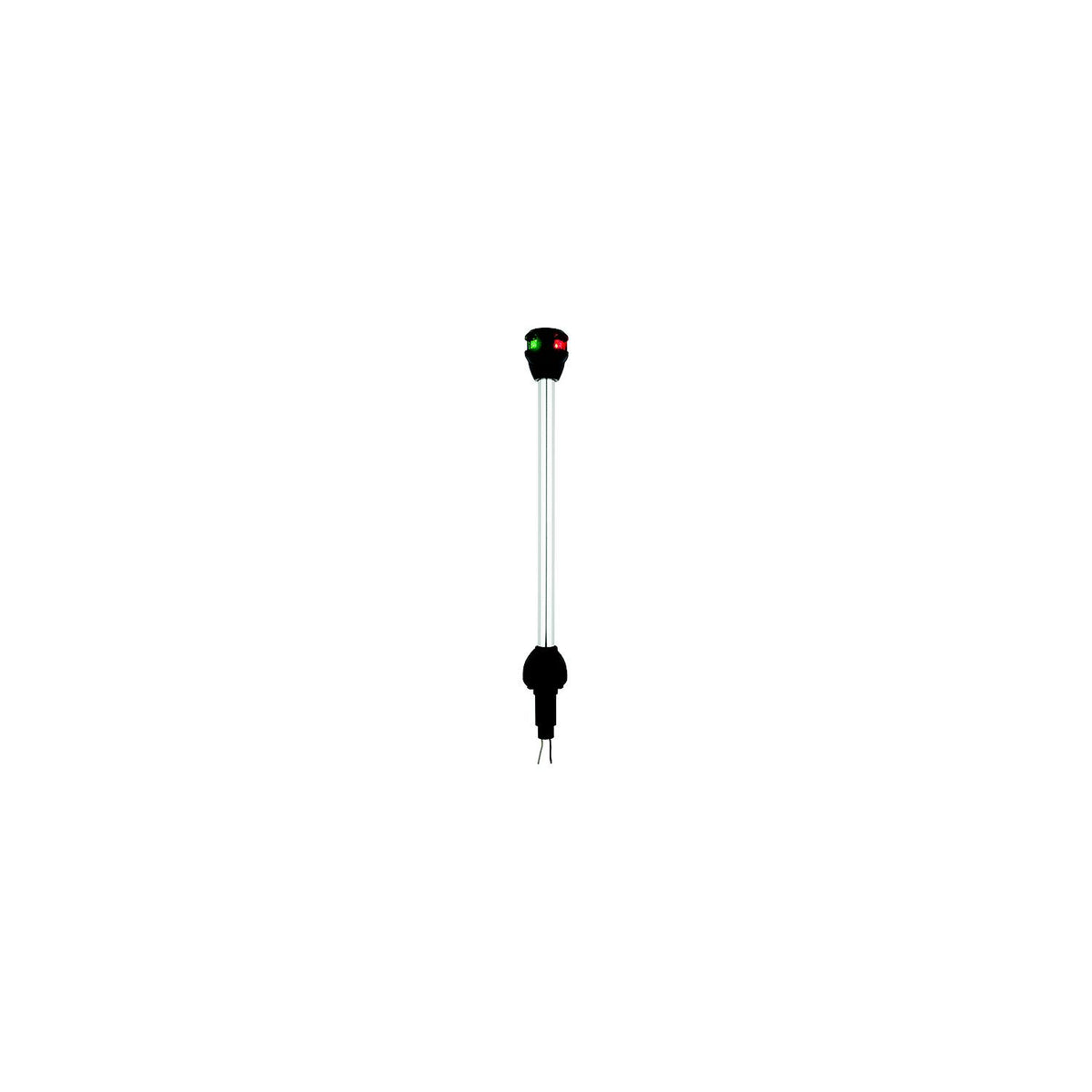 Attwood LightArmor Bi-Color LED Navigation Pole Light, 10″ Angled
