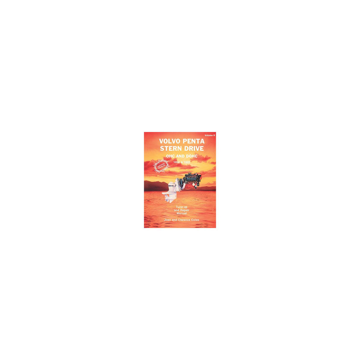 Seloc Marine Manual For Volvo Penta Stern Drive ll, OHC & DOHC 1992-93