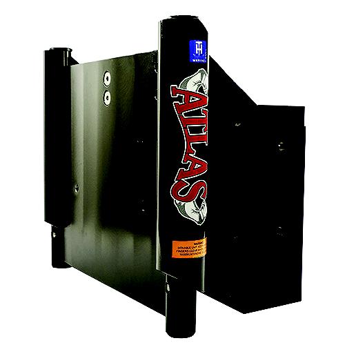 T-H Marine Atlas 12″ Hydraulic Jack Plate For Outboards Up to 300HP, Black