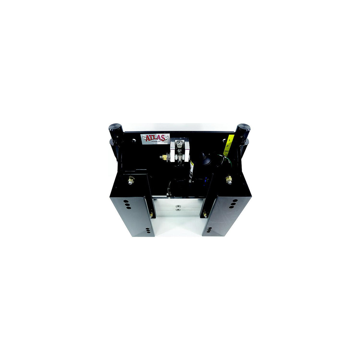 T-H Marine Atlas 8″ Hydraulic Jack Plate For Outboards Up to 300HP, Black