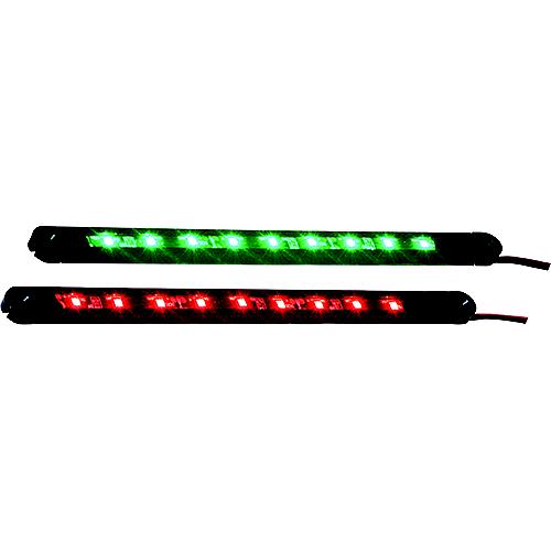 TH Marine LED5200DP LED Flex Strip Bow Light Set, Red & Green