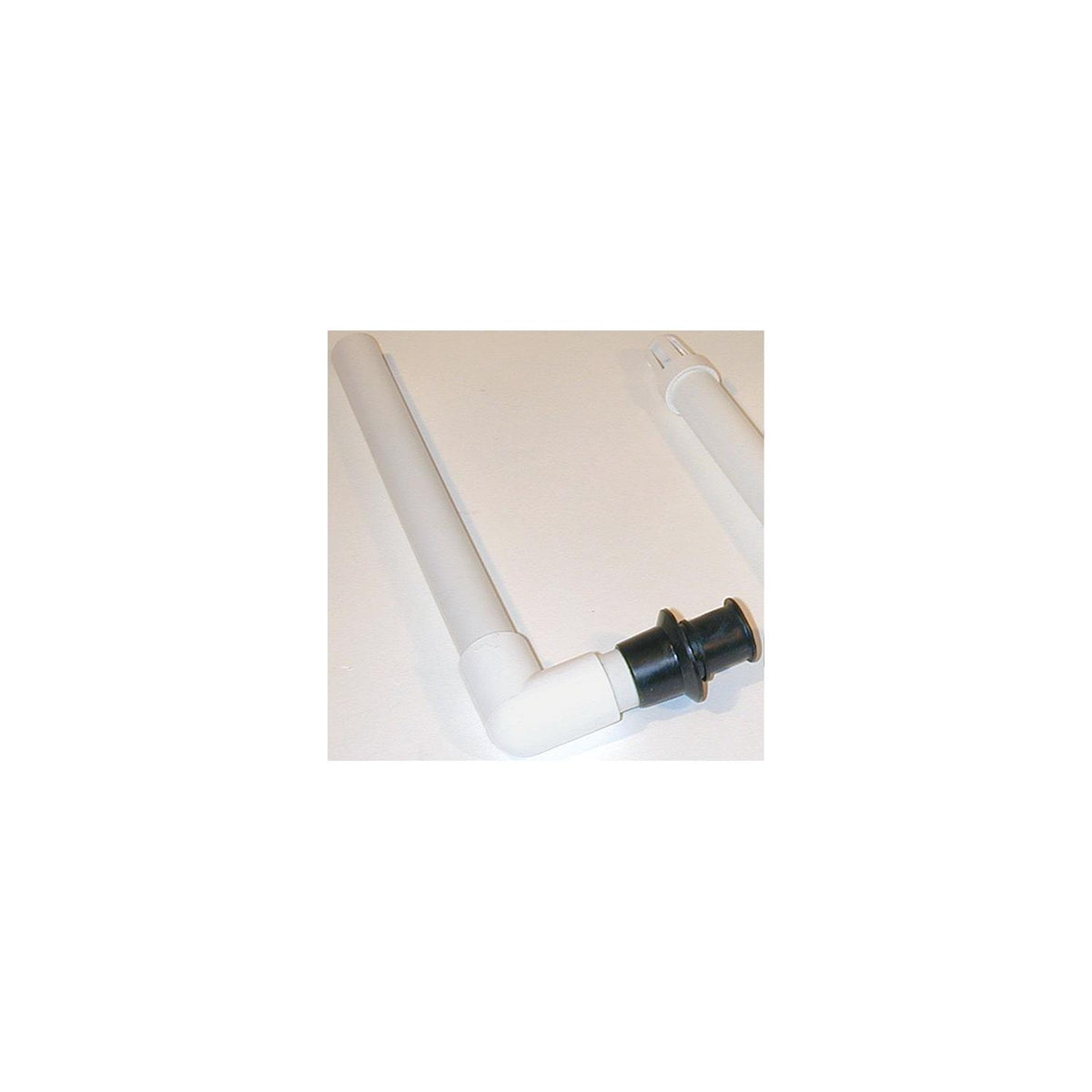 T-H Marine Push In Overflow Drain Tube 90 Degree Fits All 1-1/8″ T-H Thru Hulls, 12″ L