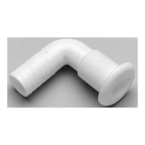 T-H Marine 90 Degree Thru-Hull Fitting For Hose