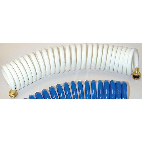 T-H Marine Coiled Washed Down Hose With Straight Nozzle