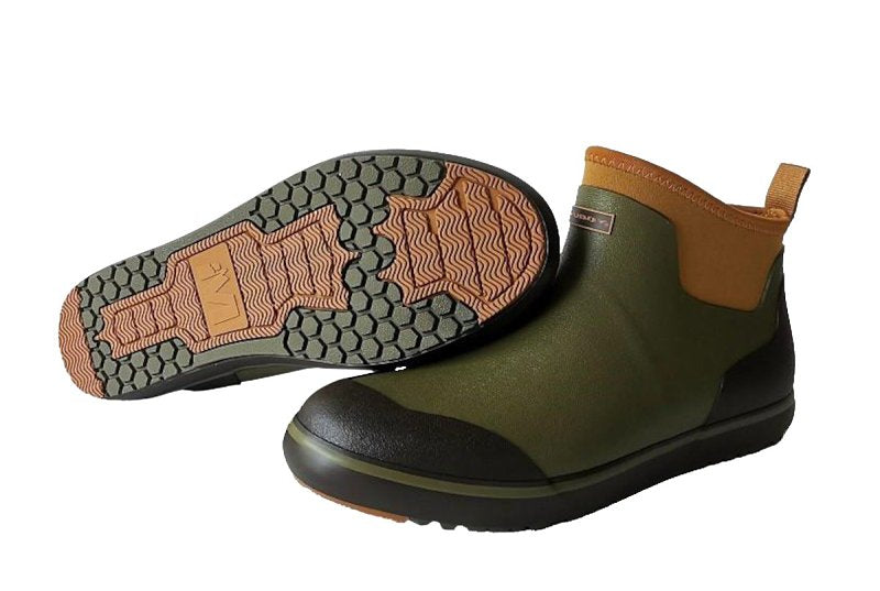 Muddy DV8 Series DCKBT-RG-8D Deck Boots, 8, D W, Ranger Green, Neoprene Upper