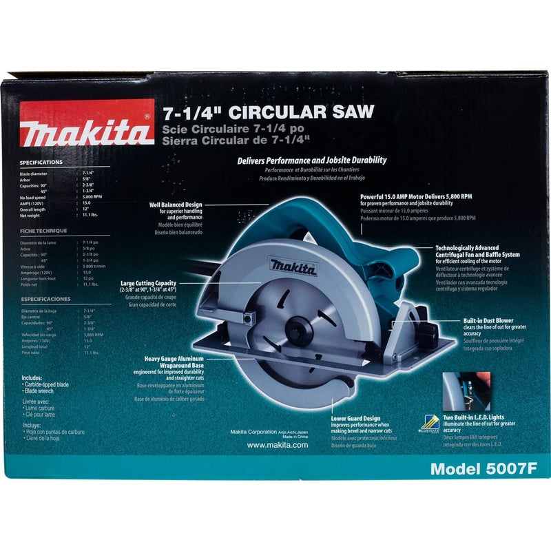 Makita 15 amps 7-1/4 in. Corded Circular Saw Tool Only, Pack of 2