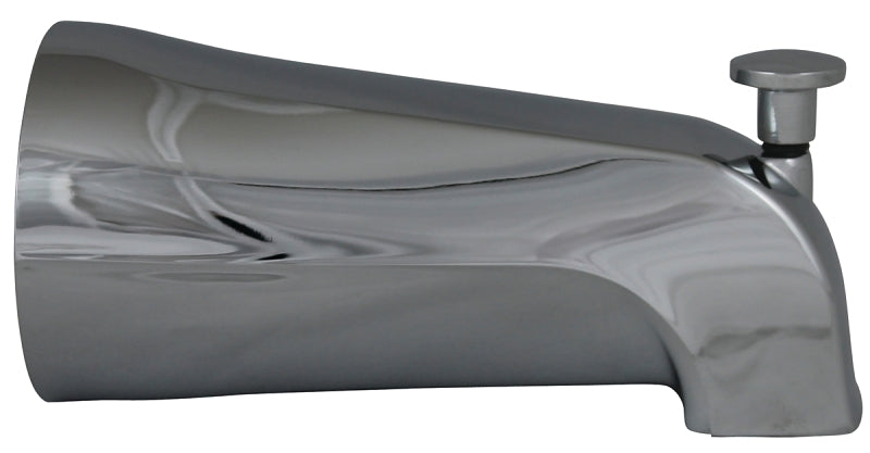 Plumb Pak PP825-36 Bathtub Spout, 2-3/4 in L, 3/4 in Connection, IPS, Chrome-Plated