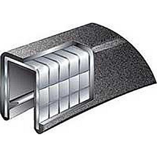 1/4 X 25' Flex Trim Black