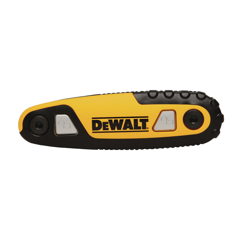DeWalt Multi-Size SAE Fold-Up Locking Hex Key Set 8 pc