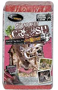 Wildgame INNOVATIONS FG-00015 Sugar Beet Crush Brick, Sugar Beet Flavor, 4 lb, Pack of 6