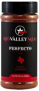 Rio Valley Meat OW91005 BBQ Rub, Perfecto, 12.3 oz Bottle