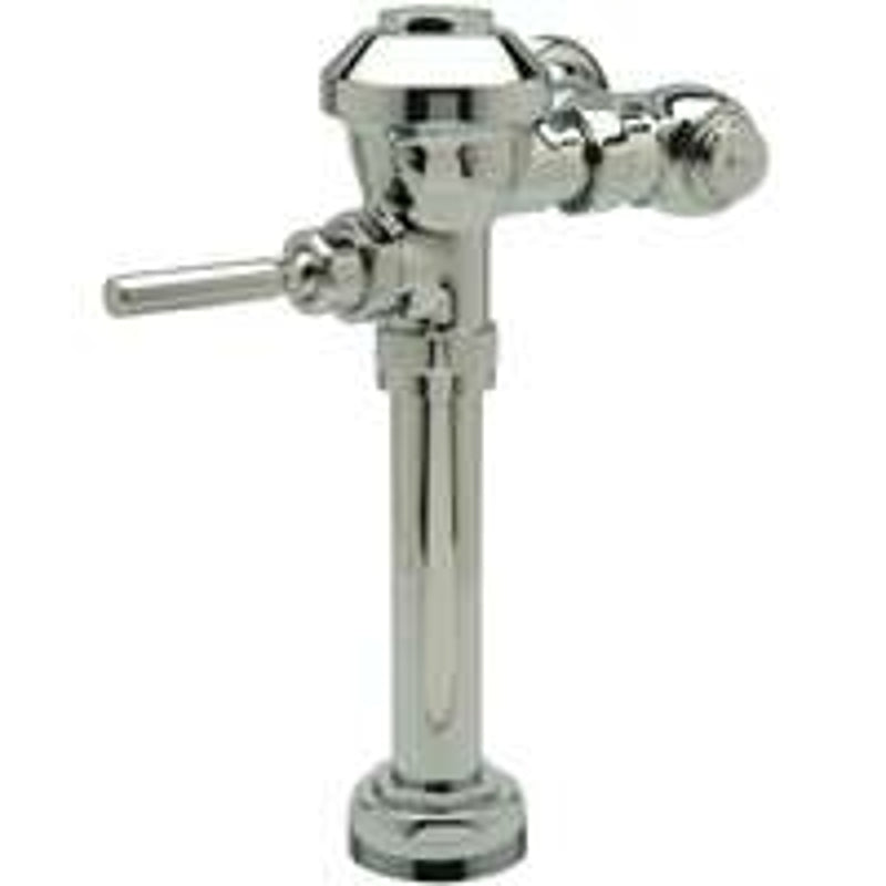 Zurn Aquaflush Series Z6000-WS1-YB-YC Flush Valve, 1.6 gpf Flush, Brass, Chrome, Manual Actuator, ADA Compliant