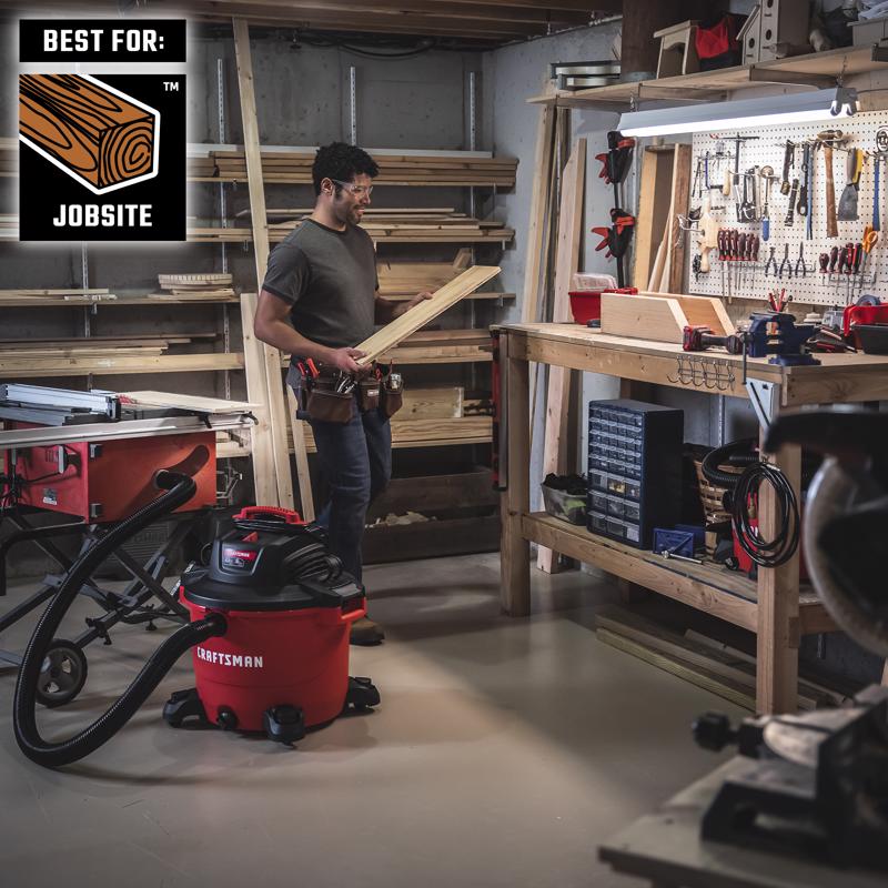 Craftsman 2 in. L X 12 in. W Wet/Dry Vac Bag 16-20 gal 2 pc