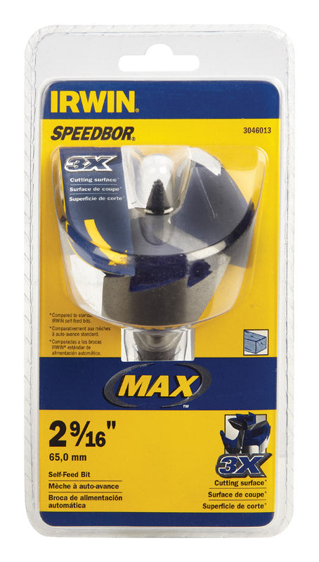 Irwin Speedbor 5 L High Carbon Steel Self-Feed Bit Quick-Change Hex Shank 1