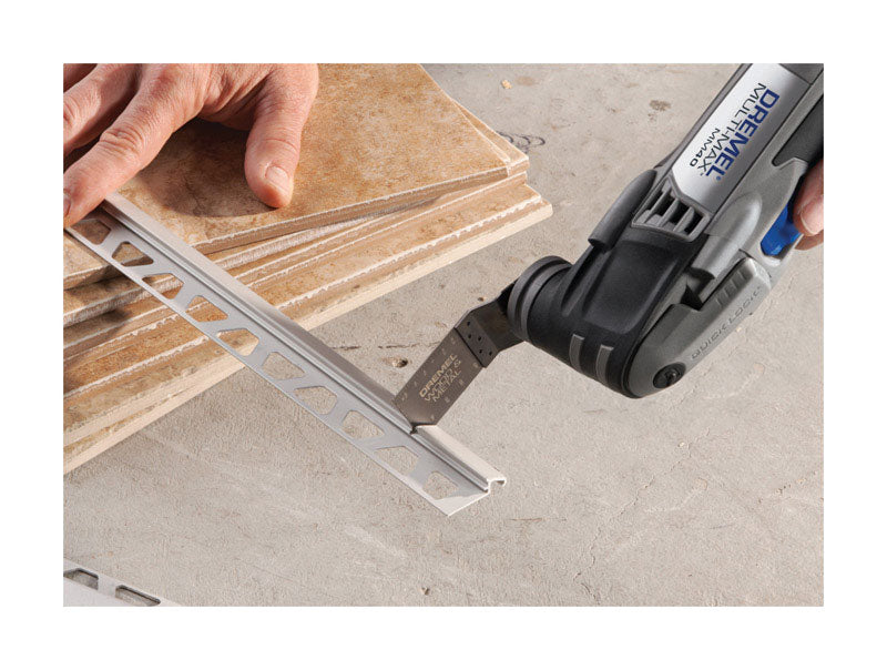 Dremel Multi-Max 1-1/4 in. Bi-Metal Wood and Metal Flush Cut Blade 1 pk, Pack of 2